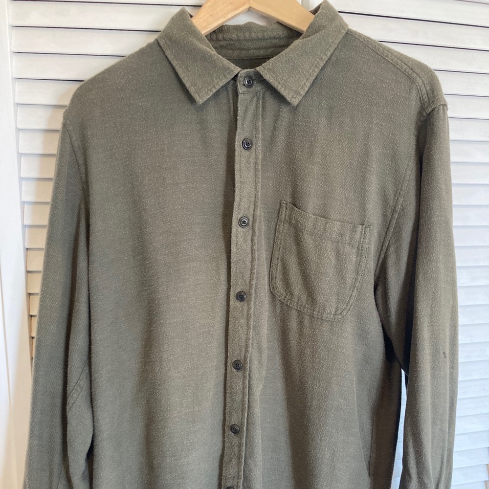 Outerknown transition flannel button down